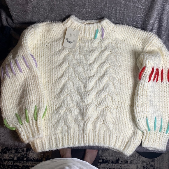 bohme Sweaters - Bohme super chunky sweater cable knit M super warm and thick NWT